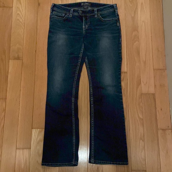 Silver boot cut jeans - Picture 1 of 5